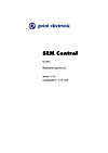 SEM Control Referenzhanduch SEM Control Referenzhanduch