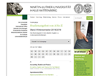 Studienangebot Uni Halle (Frontend) Studienangebot Uni Halle (Frontend)